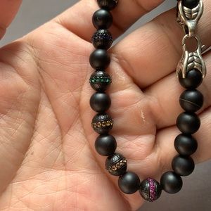 David Yurman Black Onyx bracelet